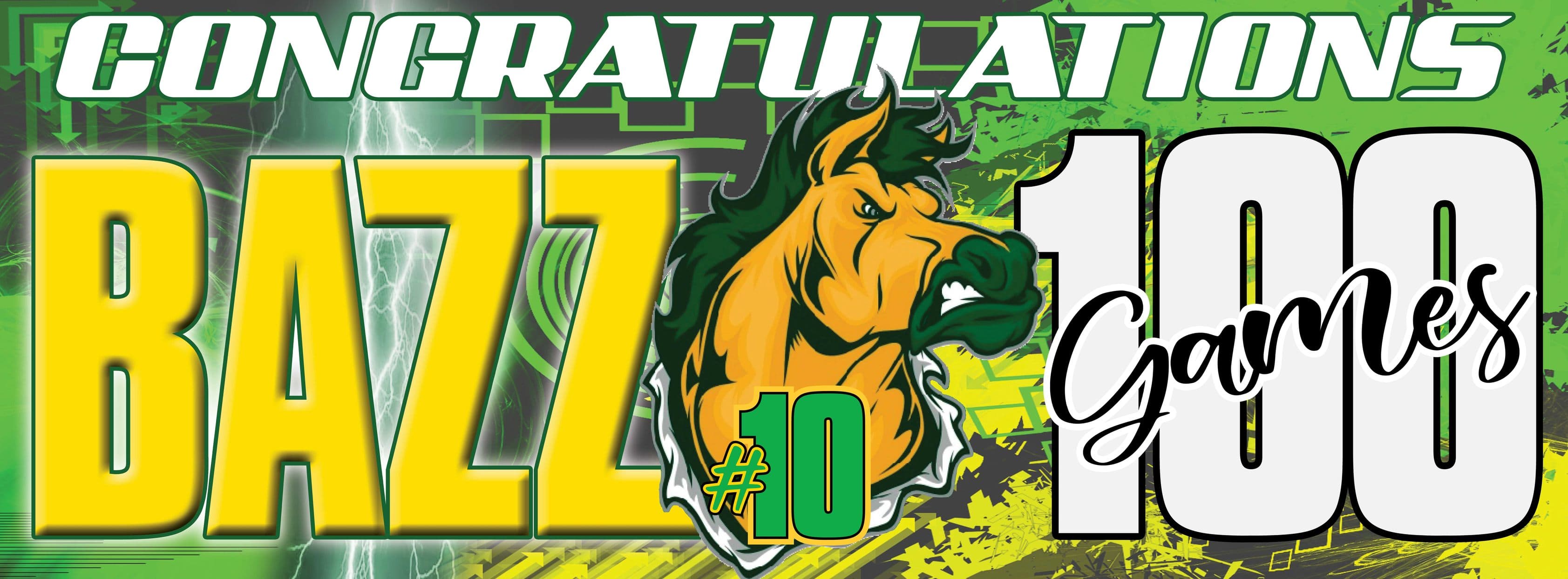 Club banner example